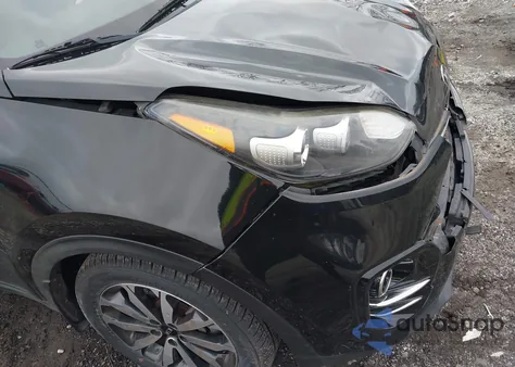 2018 Kia Sportage Ex from USA, damaged, VIN KNDPN3AC4J7325110